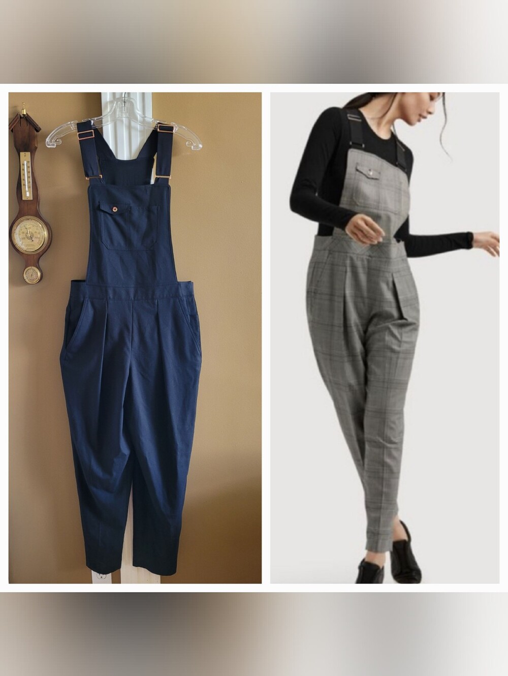 KIT AND ACE OVERALLS ONE PIECE WOOL SILK CASHMERE BLACK WOMEN'S SIZE 6